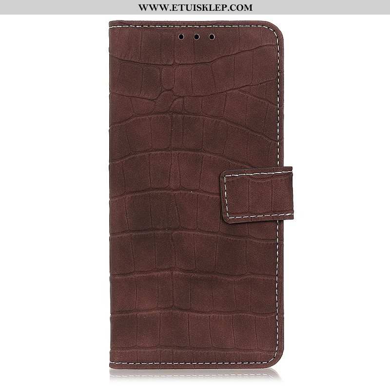 Etui Folio do Xiaomi Redmi Note 11 Pro / 11 Pro 5G Moc Krokodyla